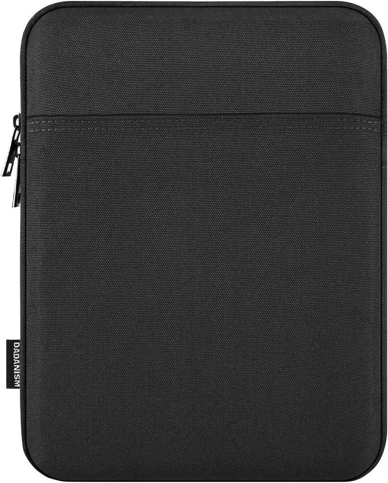Dadanism 9-11 Inch Tablet Sleeve Bag Carrying Case for iPad (A16) 11th Gen 11", iPad 10th Gen 10.9" Air 5/4, i-Pad Air/Pro 11", i-Pad 9/8/7th 10.2", Galaxy Tab A9+ Plus 11"/S9 FE, Tab M11 11", Black - Image 1